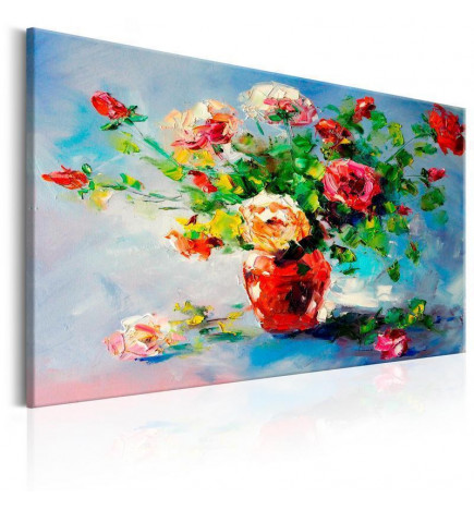 pictură cu flori Arredalacasa cm.60x40