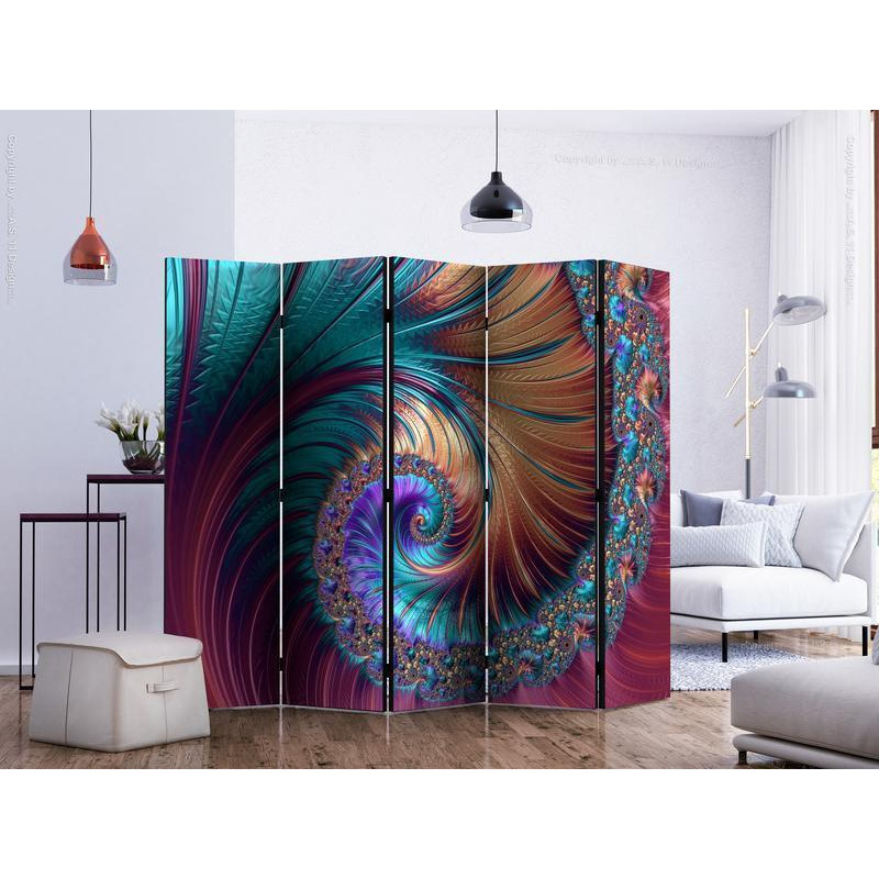 128,00 € Room Divider - Peacock Tail II
