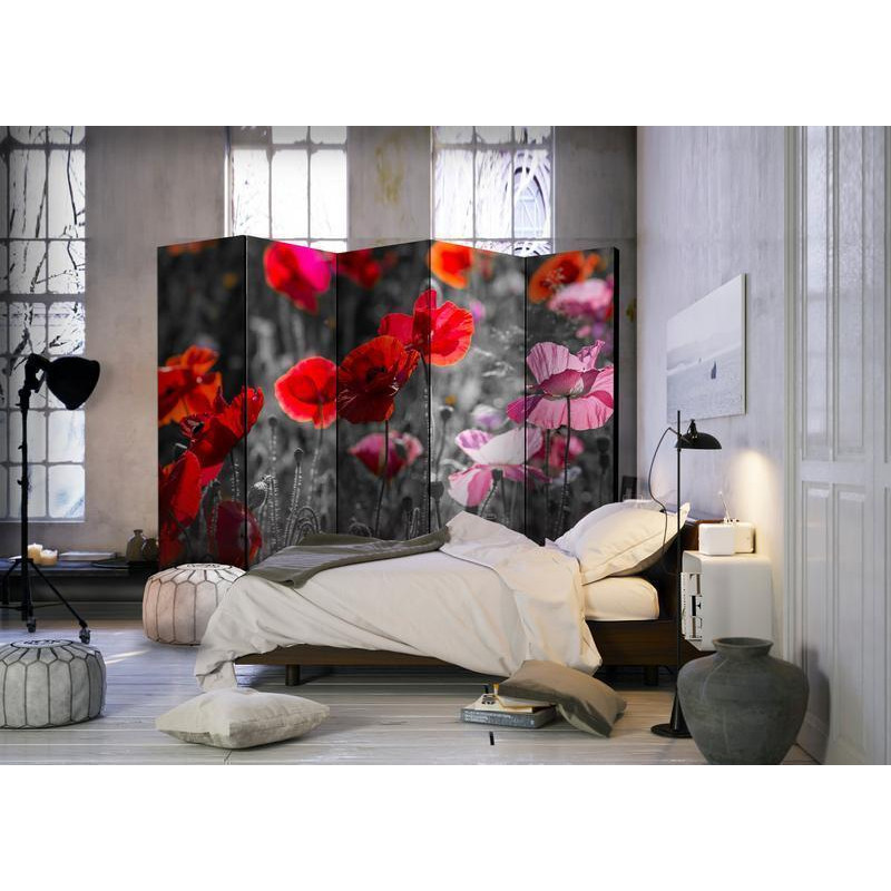 128,00 € Room Divider - Red Poppies II