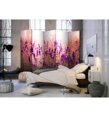 Room Divider - Lavender in the Rain II