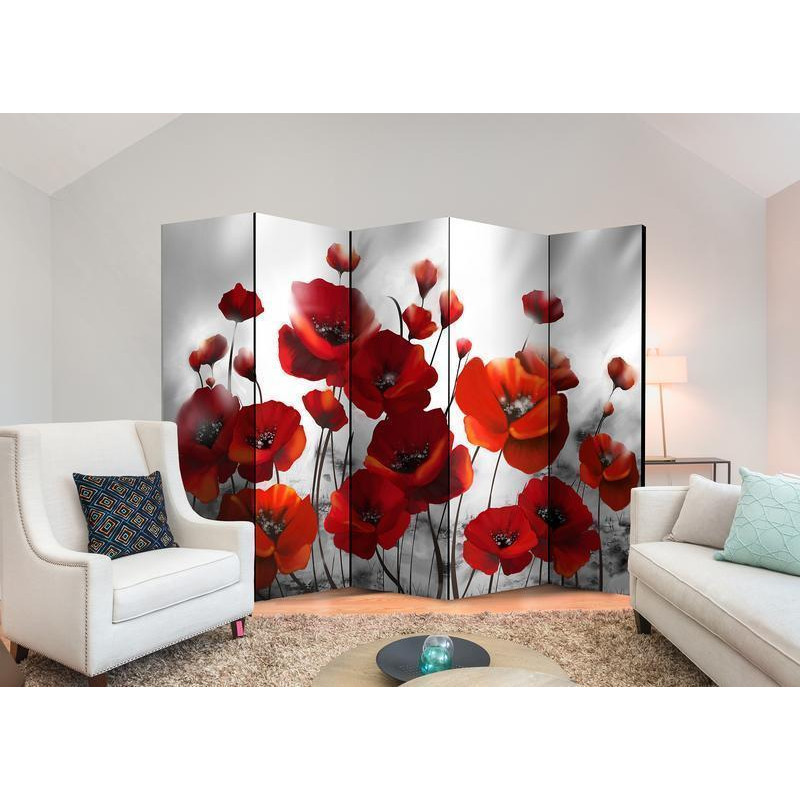 128,00 € Paravent - Poppies in the Moonlight II
