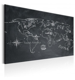 68,00 € Decorative Pinboard - Travel broadens the Mind