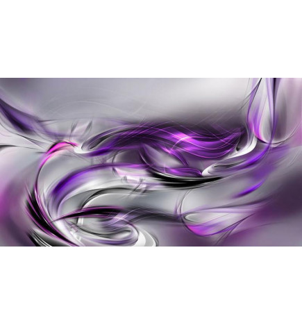 Mural de parede - Purple Swirls II