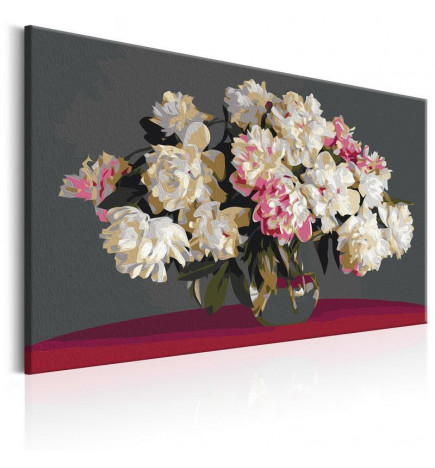 DIY slika s šopkom rož cm. 60x40 - Opremite svoj dom