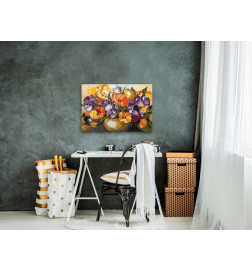 DIY poslikava z barvnimi rožami cm. 60x40 - Opremite svoj dom
