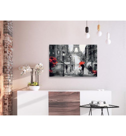 „Pasidaryk pats“ tapyba su dviem įsimylėjėliais Paryžiuje cm. 60x40