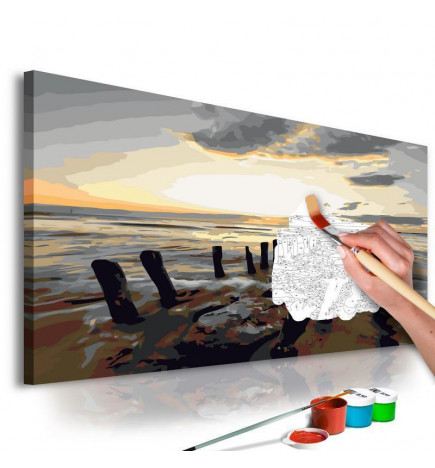 DIY glezna ar eju uz jūru cm. 60x40 Iekārtojiet savu māju