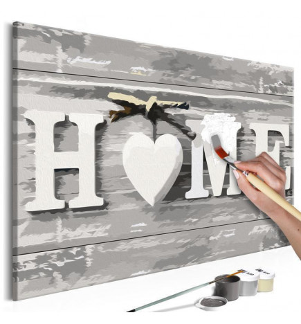 Sivo DIY ogrodje s pisalnim domom cm. 60x40
