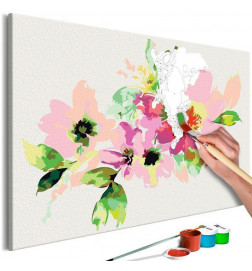 „Pasidaryk pats“ karkasas su gėlėmis cm. 60x40 – Įrenkite namus