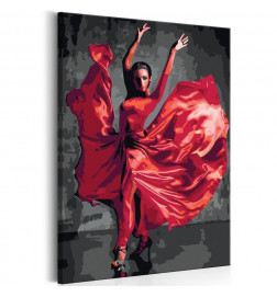 DIY glezna ar tango dejotāju cm. 40x60
