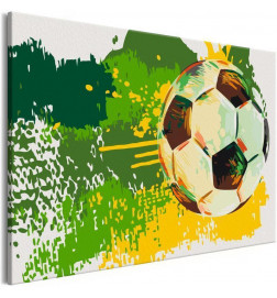 Cuadro para colorear - Football Emotions
