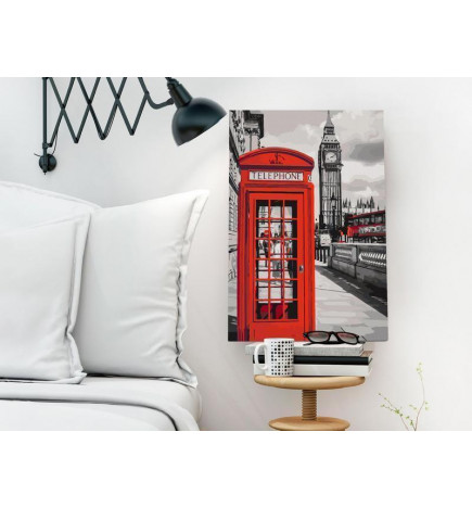 DIY slikanje v Londonu cm. 40x60 - Opremite svoj dom