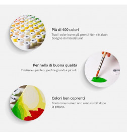 DIY glezna ar smilškrāsas globusu cm. 60x40 Iekārtojiet savu māju