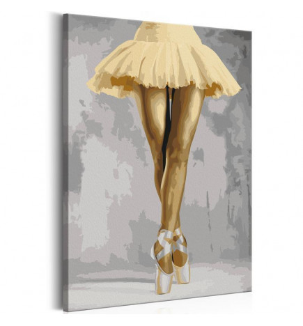 DIY poslikava z balerino cm. 40x60 - OPREMI DOM