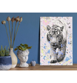 DIY glezna savvaļas tīģeris cm.60x40 arredalacasa