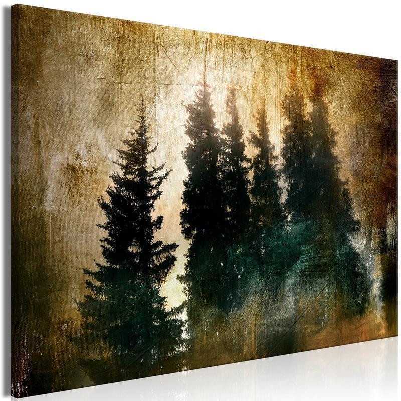 31,90 € Paveikslas - Stately Spruces (1 Part) Wide