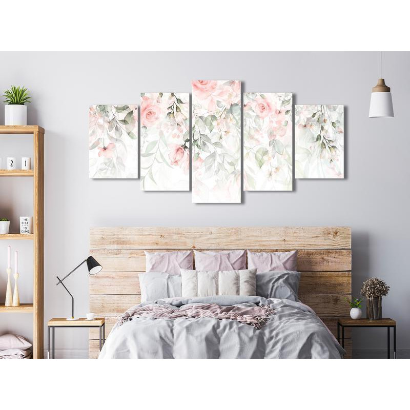 70,90 €Quadro - Waterfall of Roses (5 Parts) Wide - First Variant