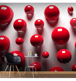 Wall Mural - Red Balls
