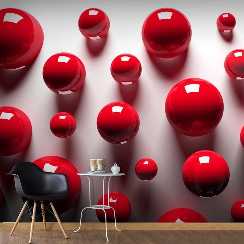 34,00 € Wall Mural - Red Balls