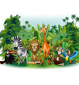 34,00 € Foto tapete - Jungle Animals