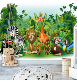 Mural de parede - Jungle Animals