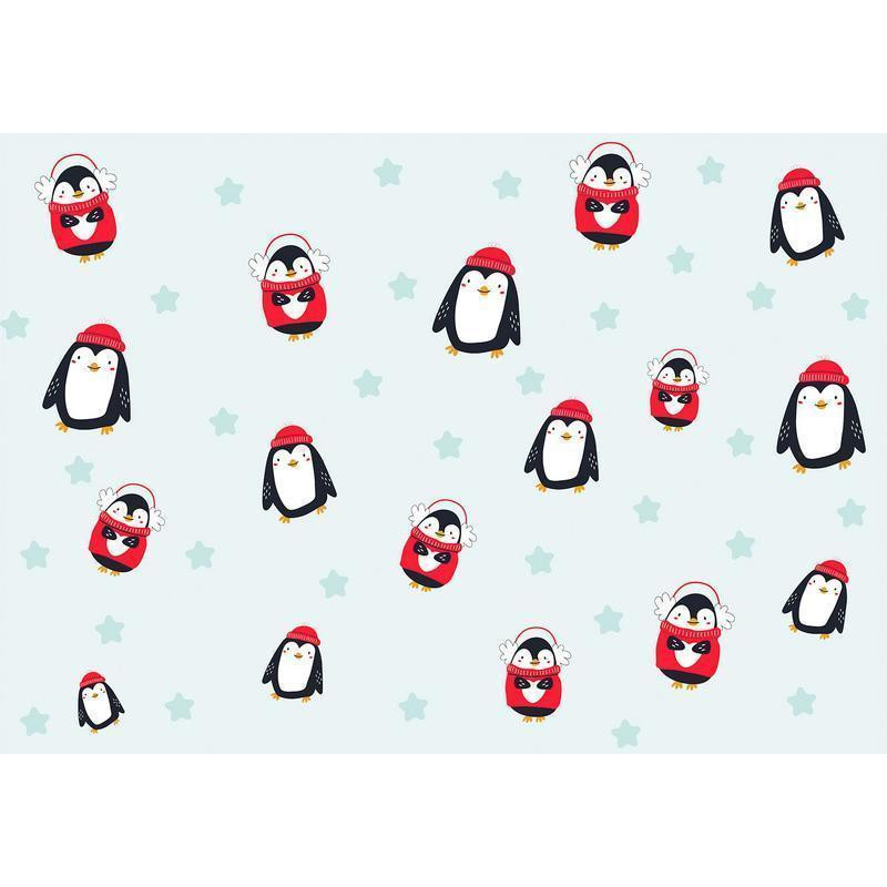 34,00 € Fotobehang - Brawling Penguins