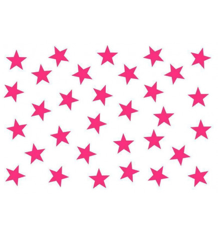 Foto tapete - Pink Star