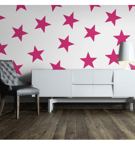 Wall Mural - Pink Star
