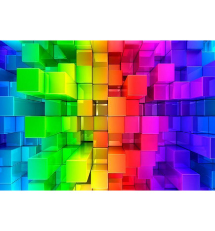 Fototapet - Colour jigsaw