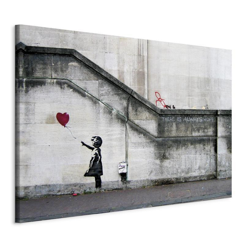 31,90 € Canvas Print - There is always hope (Banksy)