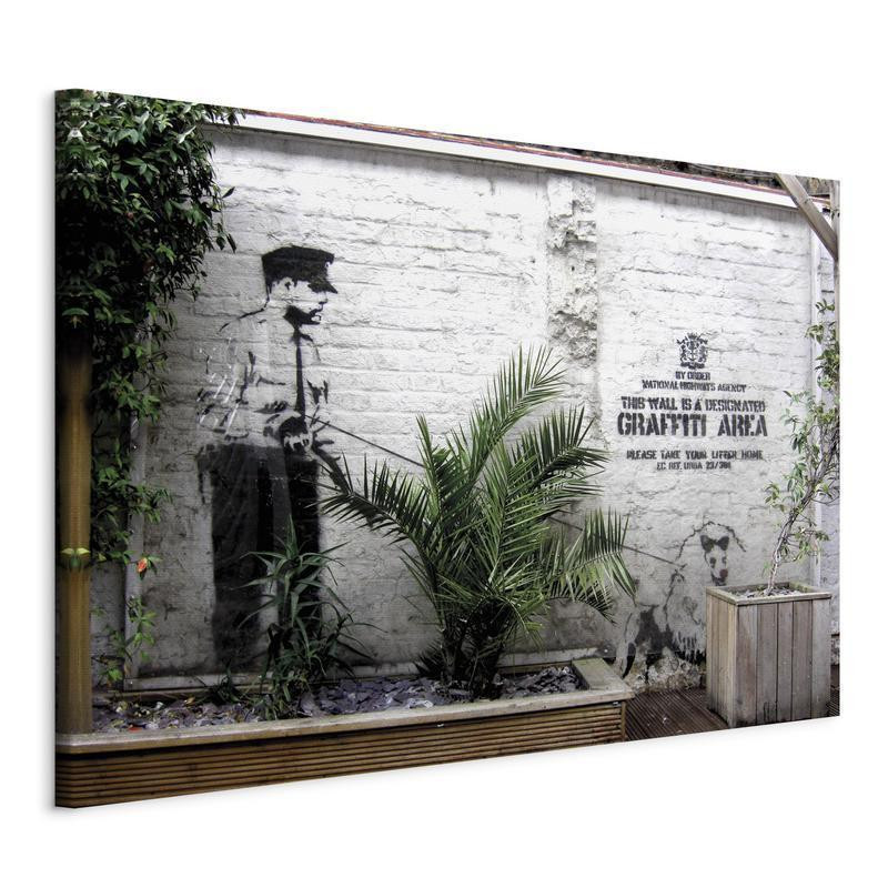 31,90 € Schilderij - Graffiti area (Banksy)
