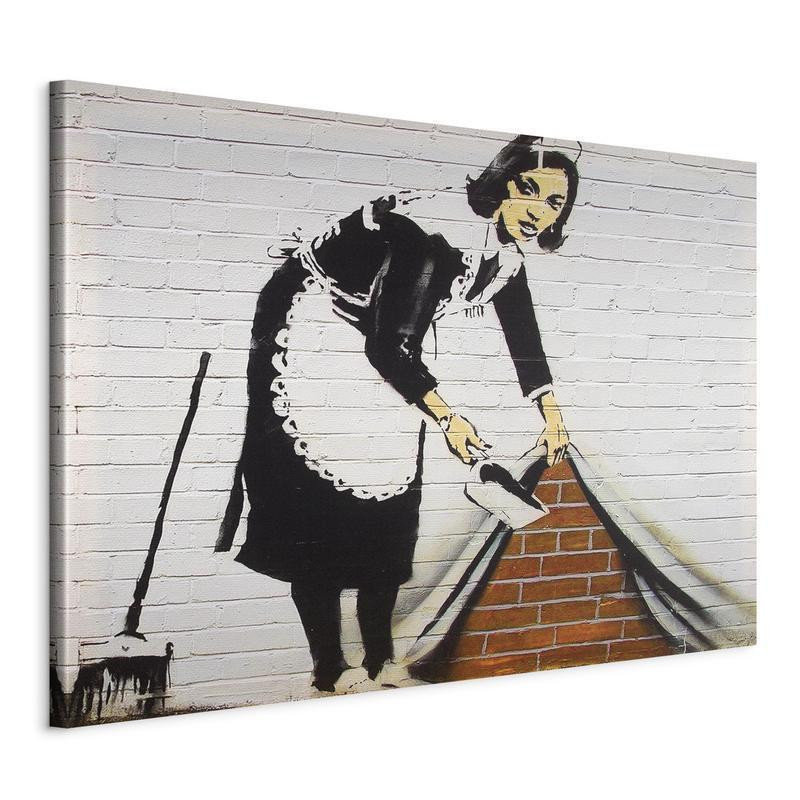 31,90 € Seinapilt - Cleaning lady (Banksy)