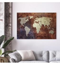 Glezna - Rusty map of the World