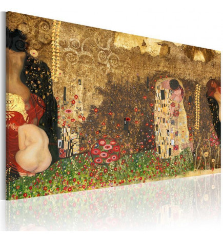 Leinwandbild - Gustav Klimt - inspiration