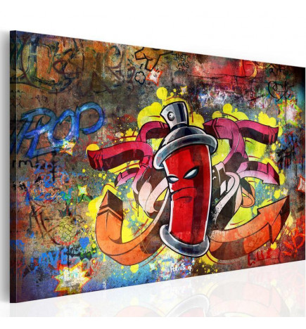 61,90 € Schilderij - Graffiti master