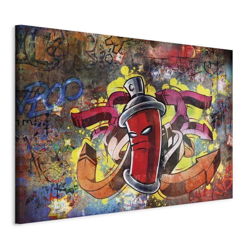 61,90 € Canvas Print - Graffiti master