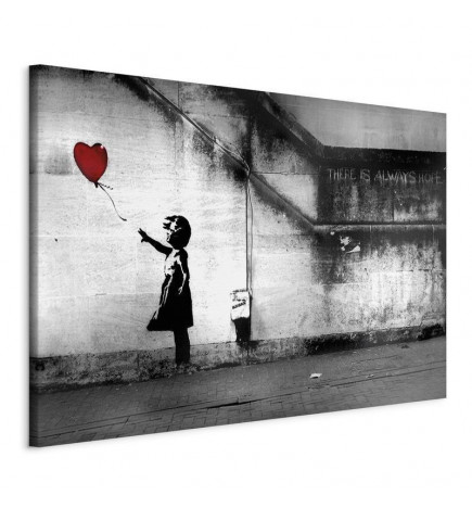 Seinapilt - hope (Banksy)
