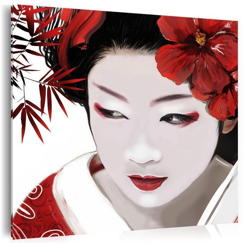 56,90 € Schilderij - Japanese Geisha