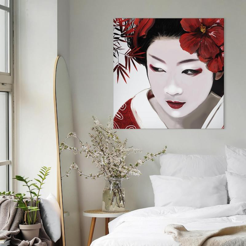 56,90 € Seinapilt - Japanese Geisha