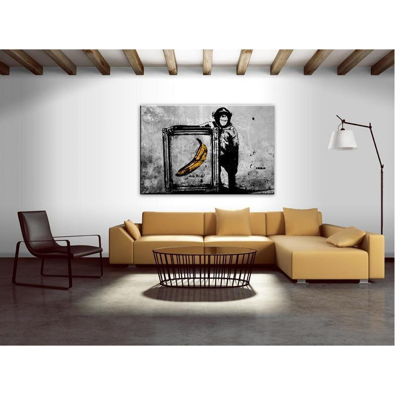 31,90 € Tablou - Inspired by Banksy - black and white