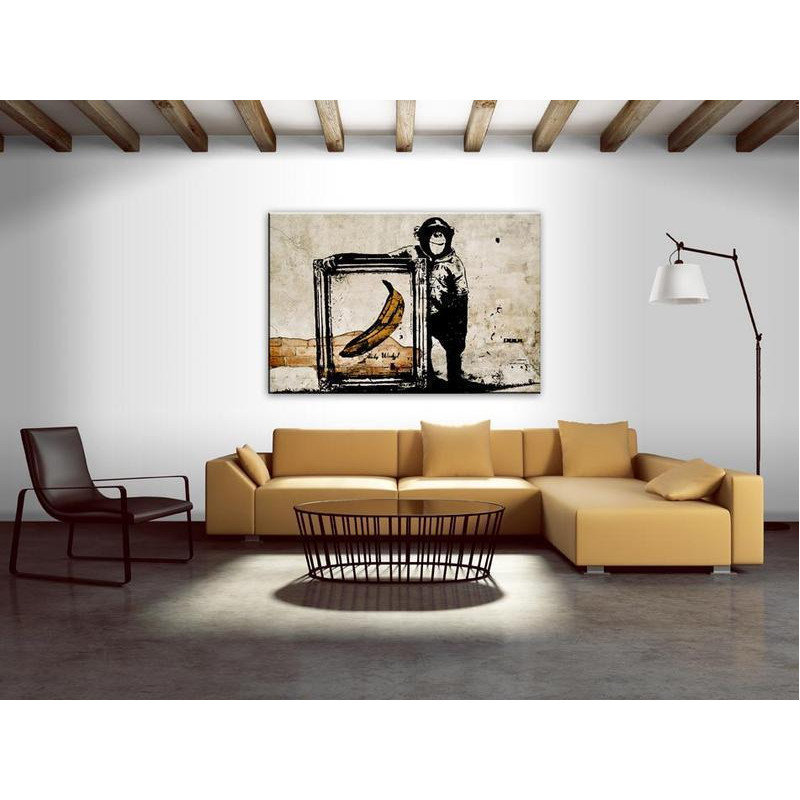 31,90 € Taulu - Inspired by Banksy - sepia
