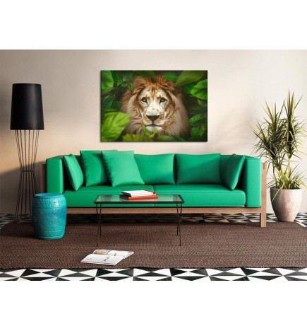 61,90 € Canvas Print - Eyes of the jungle