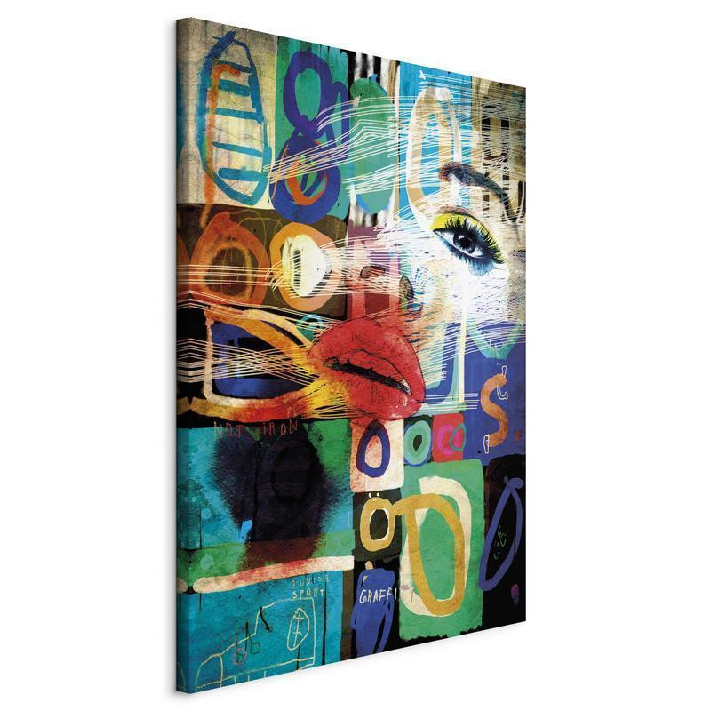 31,90 € Canvas Print - Kiss of Modernity