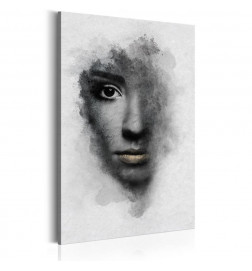 Canvas Print - Grey Portrait