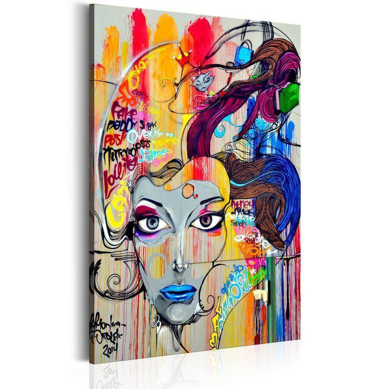 31,90 € Canvas Print - Colourful Thoughts