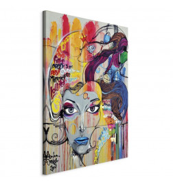Canvas Print - Colourful Thoughts