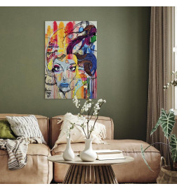 Canvas Print - Colourful Thoughts