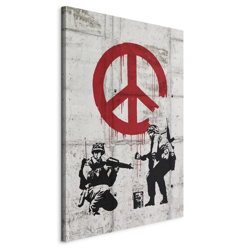 31,90 € Taulu - Soldiers Painting Peace by Banksy