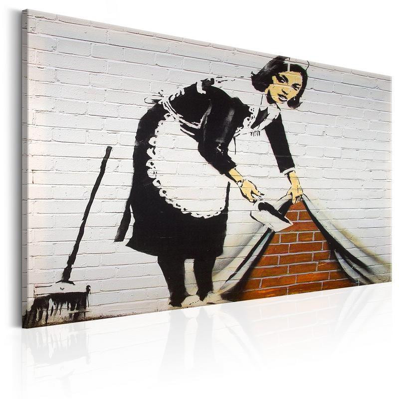 31,90 € Cuadro - Maid in London by Banksy