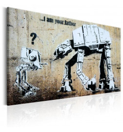 31,90 € Canvas Print - I Am Your Father by Banksy